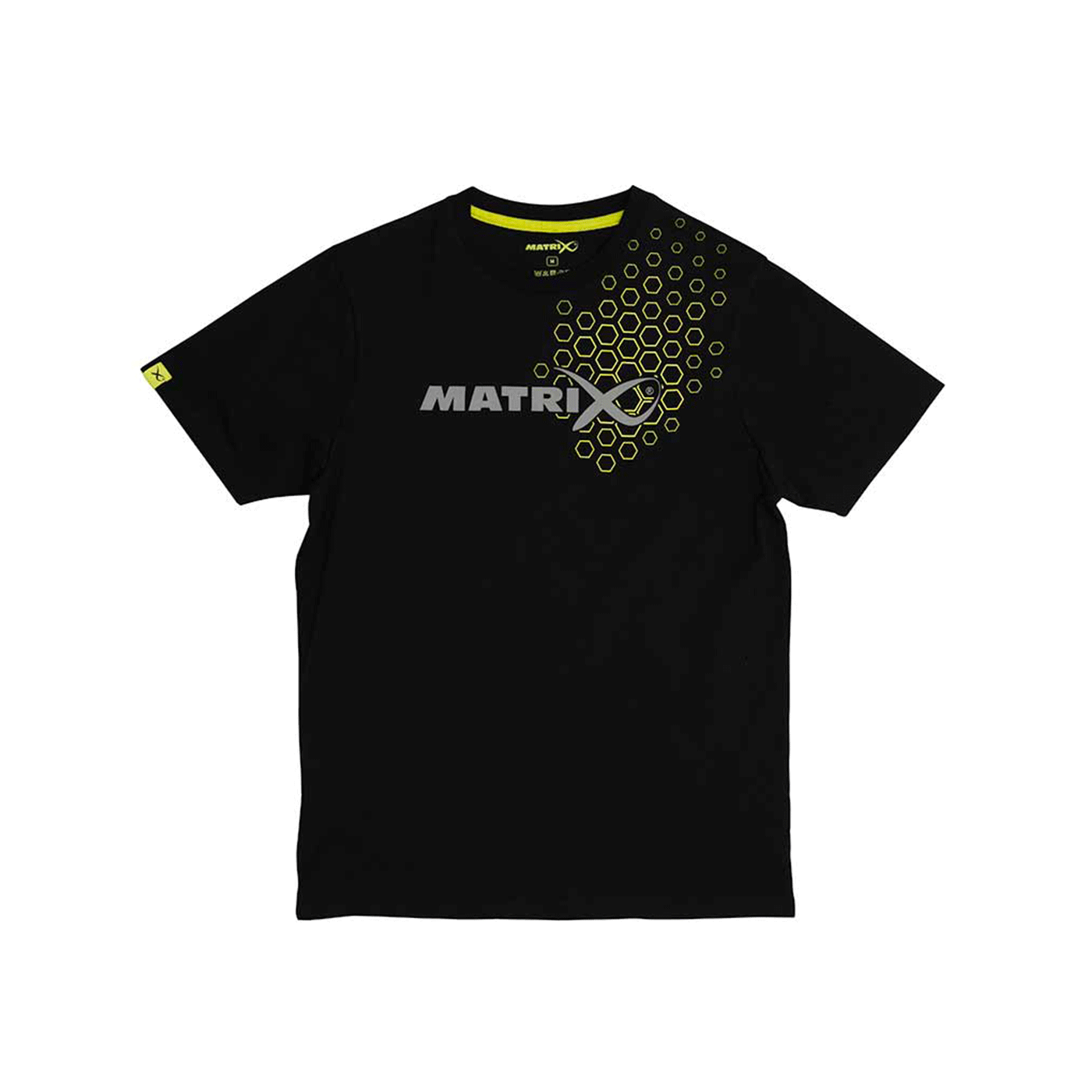 T-SHIRT - MATRIX - HEX PRINT T-SHIRT Black