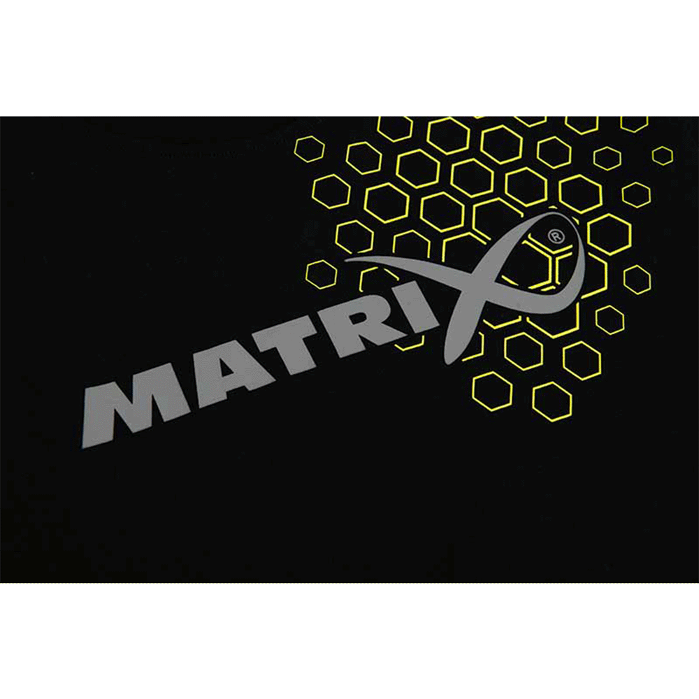 T-SHIRT - MATRIX - HEX PRINT T-SHIRT Black
