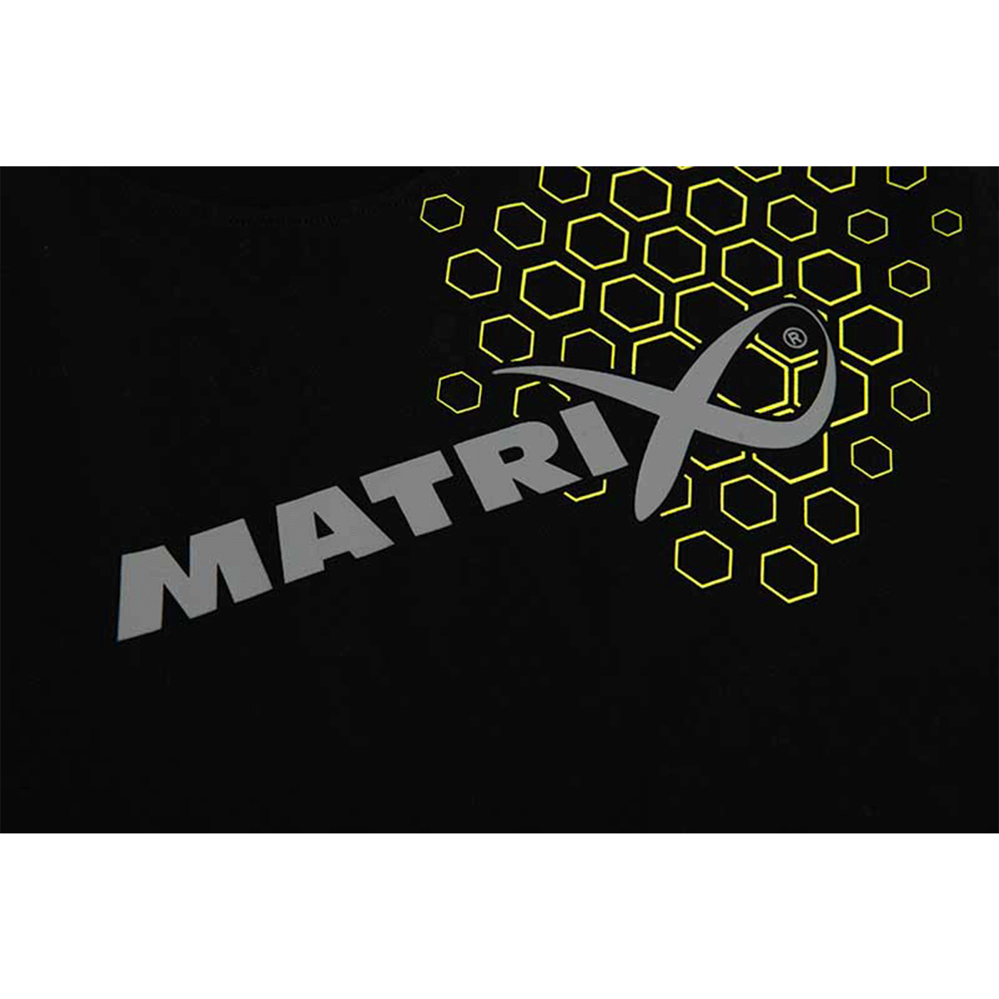 T-SHIRT - MATRIX - HEX PRINT T-SHIRT Black