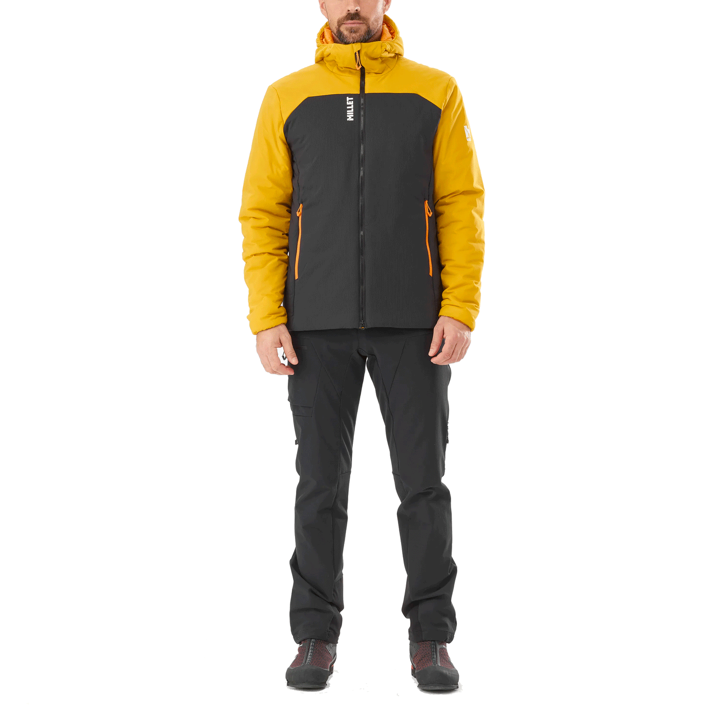 GIACCA/PIUMINO - MILLET - BOSSON 100 Black/Safran