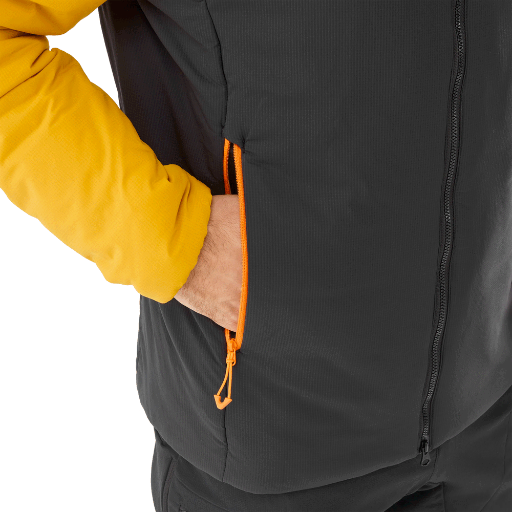 GIACCA/PIUMINO - MILLET - BOSSON 100 Black/Safran