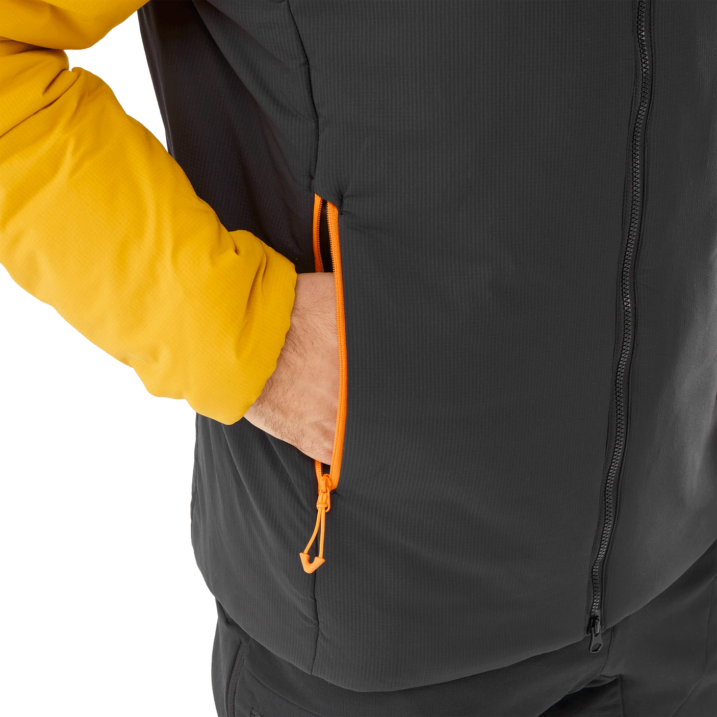GIACCA/PIUMINO - MILLET - BOSSON 100 Black/Safran