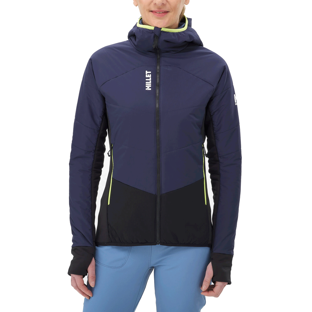 GIACCA/PILE - DONNA - MILLET - M WHITE PRIMALOFT H W Noir / Saphir