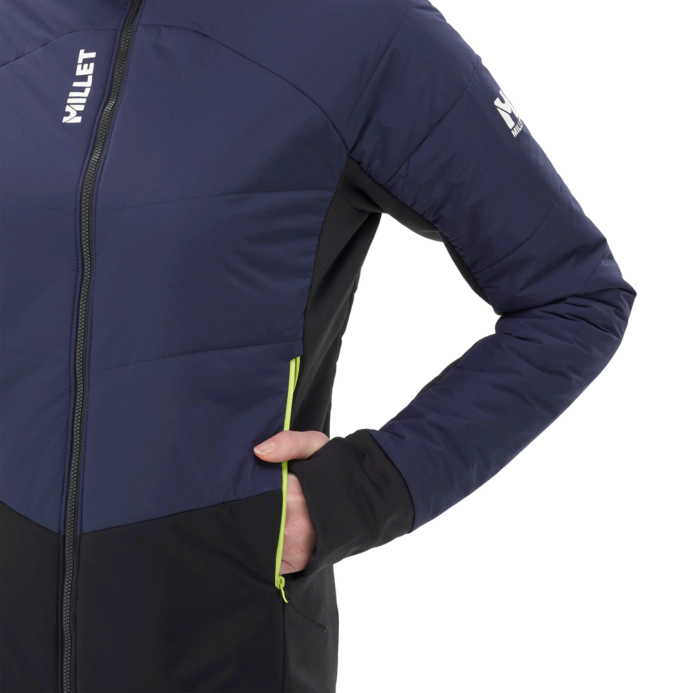 GIACCA/PILE - DONNA - MILLET - M WHITE PRIMALOFT H W Noir / Saphir