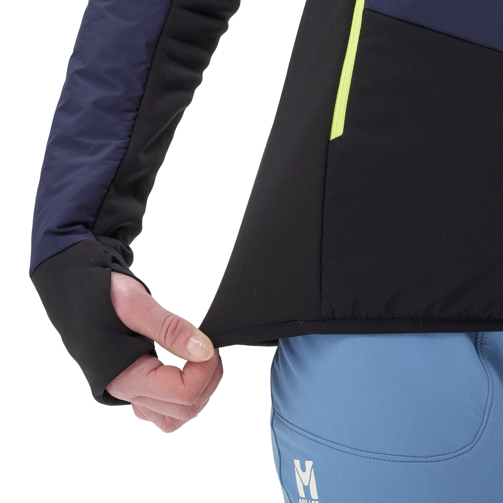 GIACCA/PILE - DONNA - MILLET - M WHITE PRIMALOFT H W Noir / Saphir