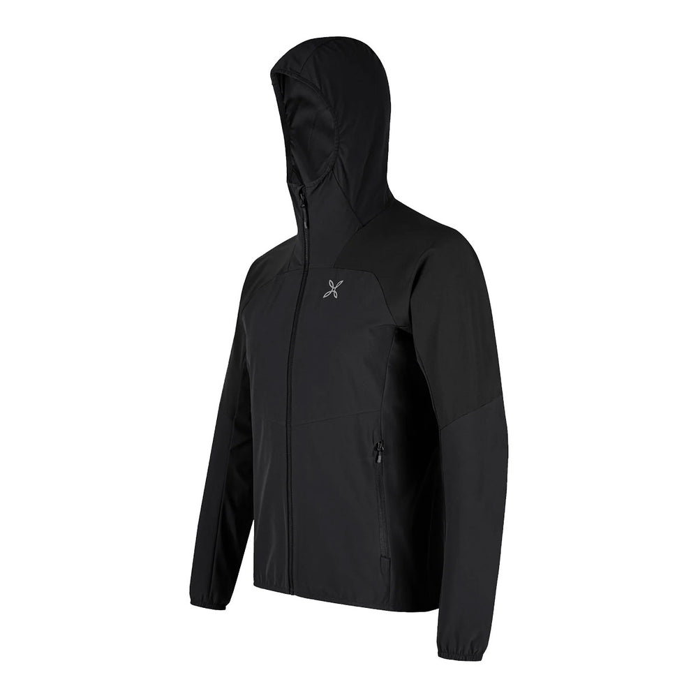 JACKET - MONTURA - RISE HOODED JACKET REGULAR FIT Black