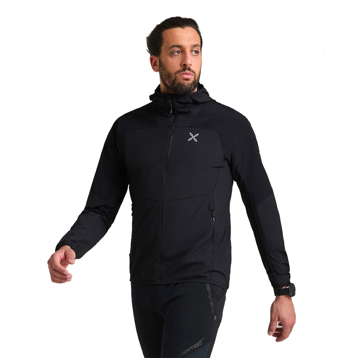 JACKET - MONTURA - RISE HOODED JACKET REGULAR FIT Black