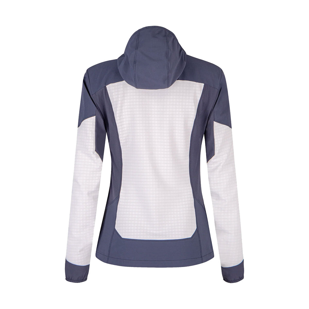 JACKET - MONTURA -WOMAN - SEED HOODED JACKET WOMAN ATHLETIC FIT Quiet Gray / Graphite Blue