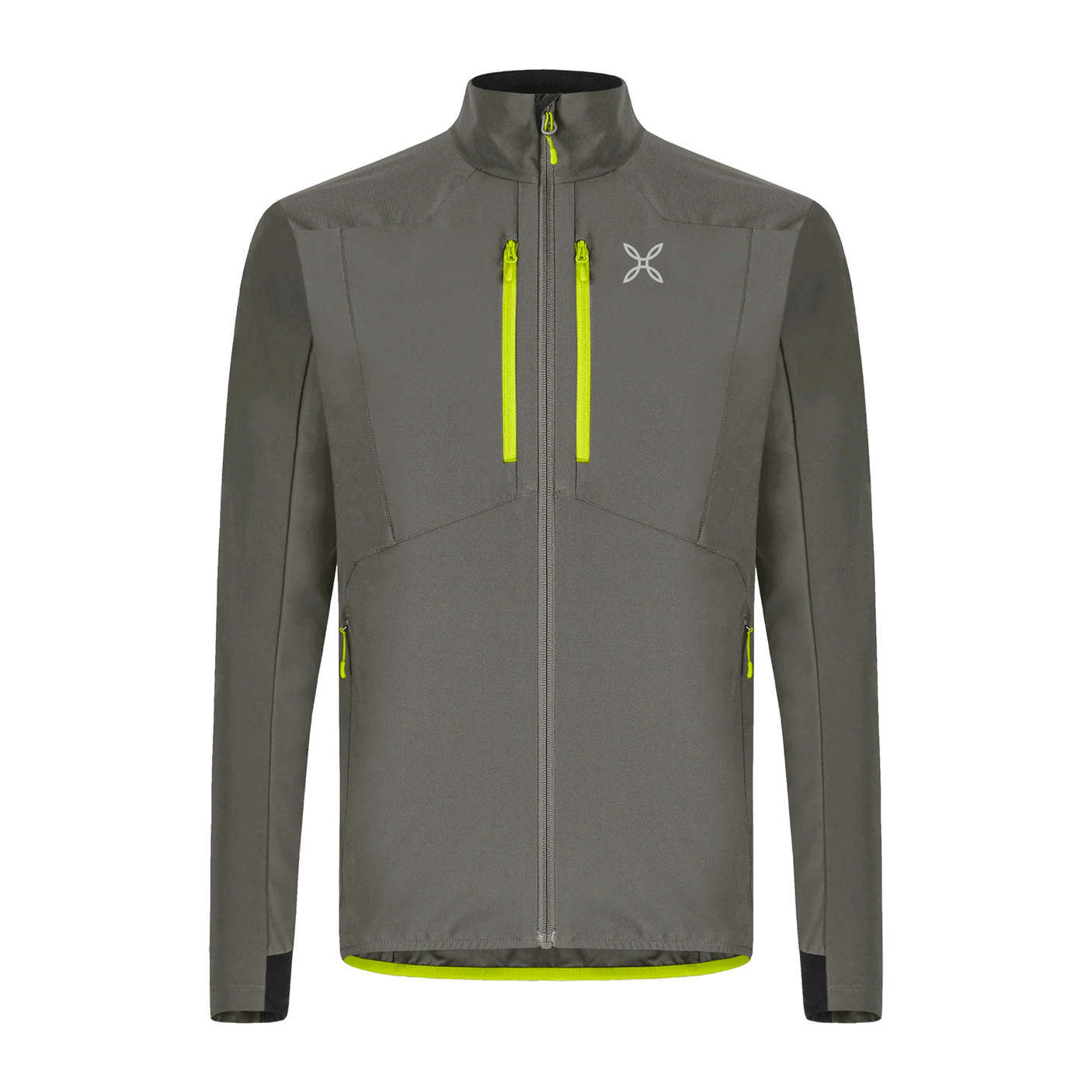 JACKET - MONTURA - SPITZE JACKET ATHLETIC FIT Sage Green/Lime Green