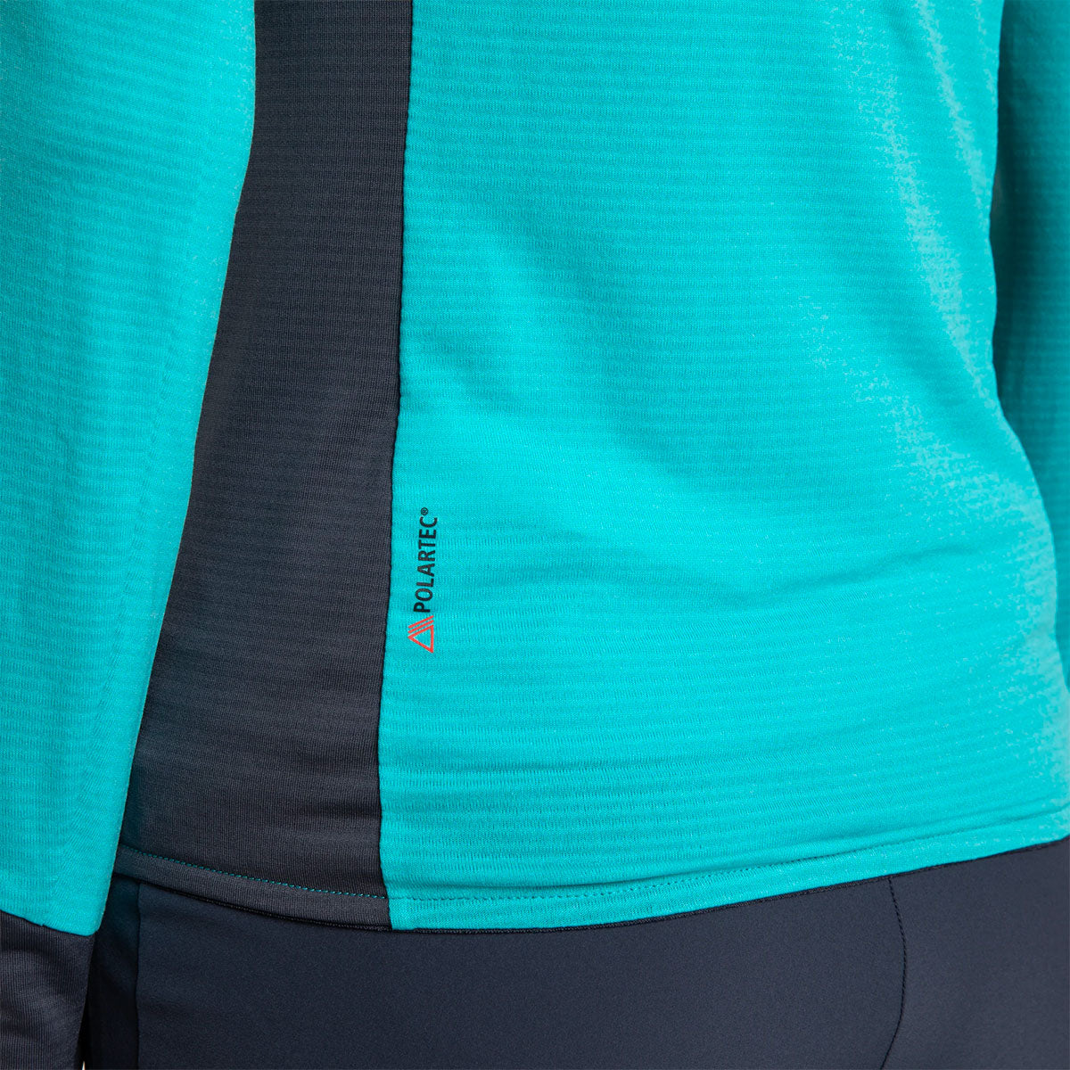 SWEATER - MONTURA - WOMEN - RISE SWEATER WOMAN REGULAR FIT Turquoise / Graphite Blue