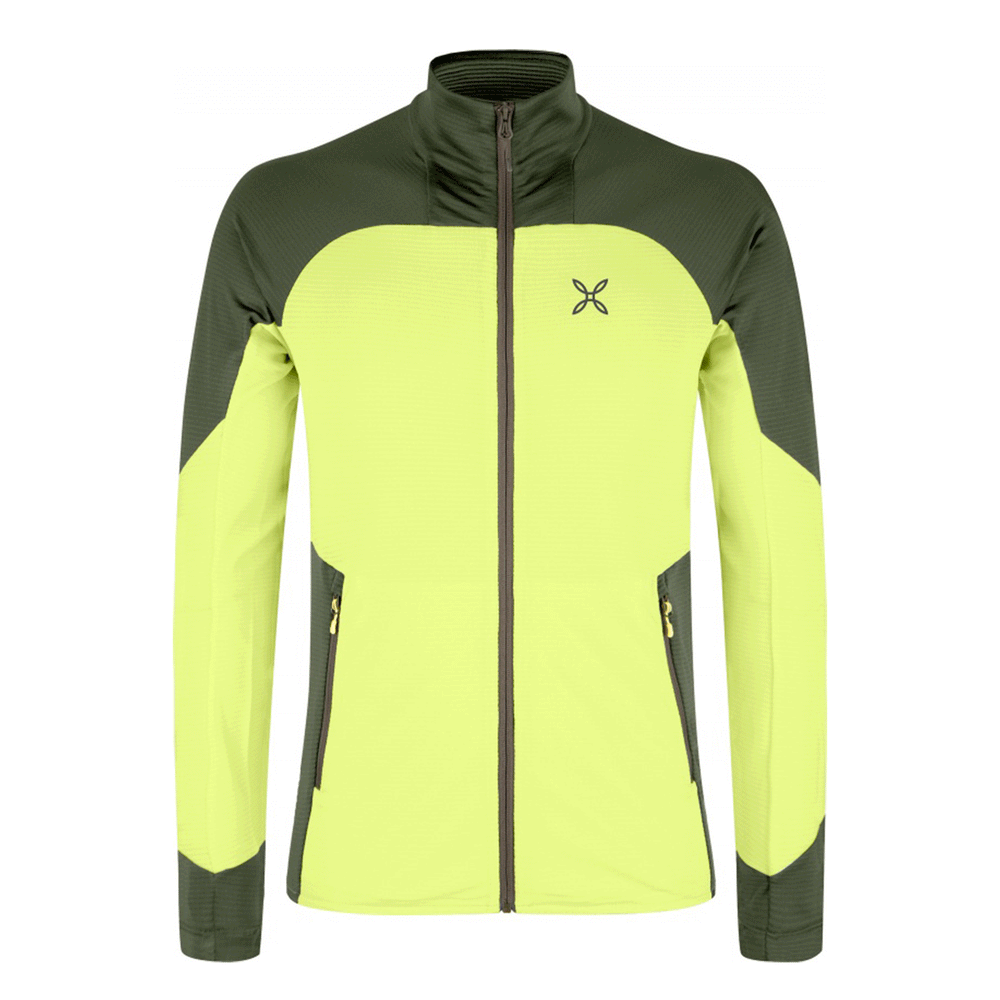 SWEATER - MONTURA - RISE SWEATER Sunny Lime/Sage Green