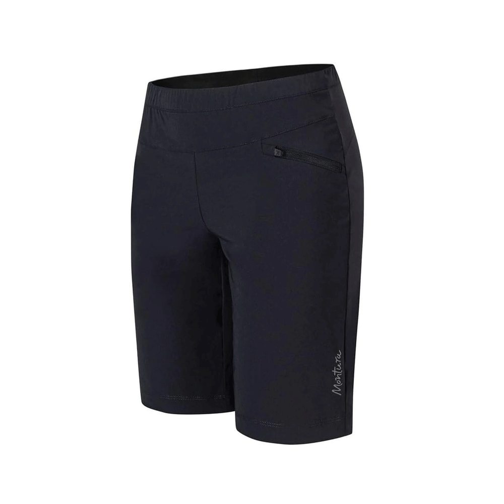 BERMUDA - DONNA - MONTURA - FOCUS WOMAN ATHLETIC FIT Black