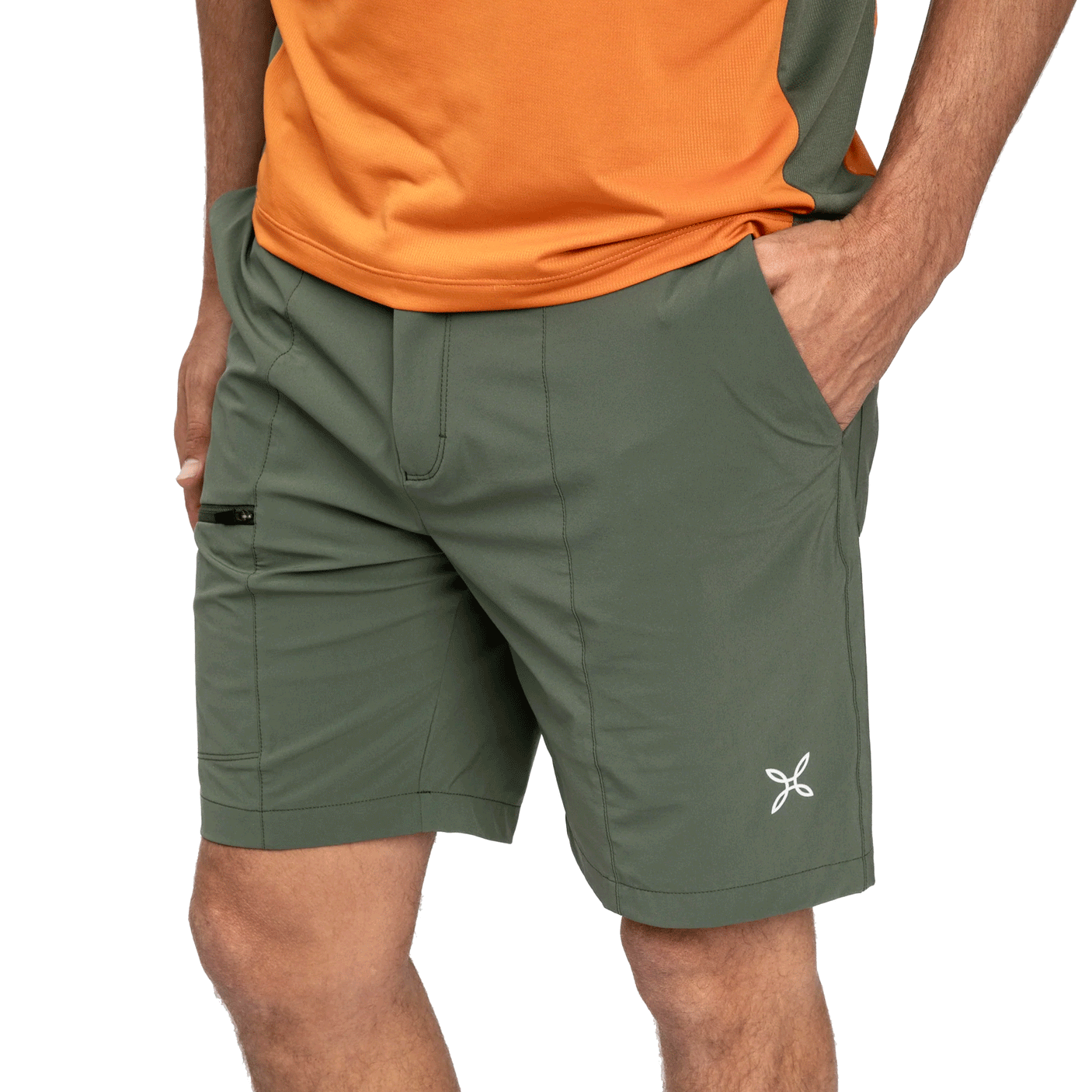 BERMUDA SHORTS - MONTURA - SMART TRAVEL Sage Green