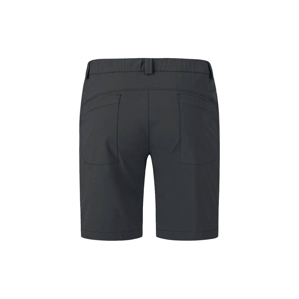 BERMUDA SHORTS - MONTURA - SMART TRAVEL REGULAR FIT Anthracite/Orange
