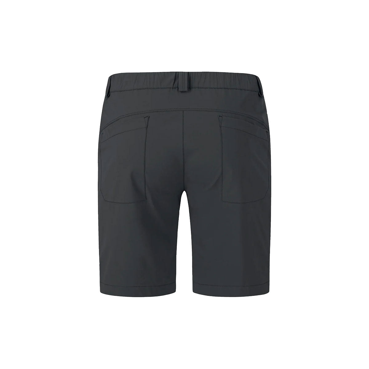 BERMUDA SHORTS - MONTURA - SMART TRAVEL REGULAR FIT Anthracite/Orange