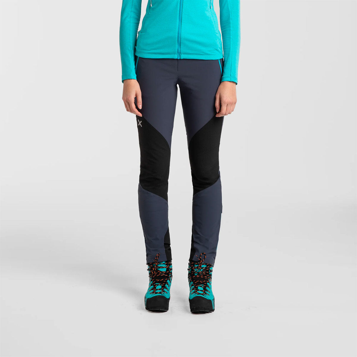 PANTALONE - MONTURA - DONNA - VERTIGO LIGHT 3 PANTS WOMAN ATHLETIC FIT Graphite Blue / Turquoise