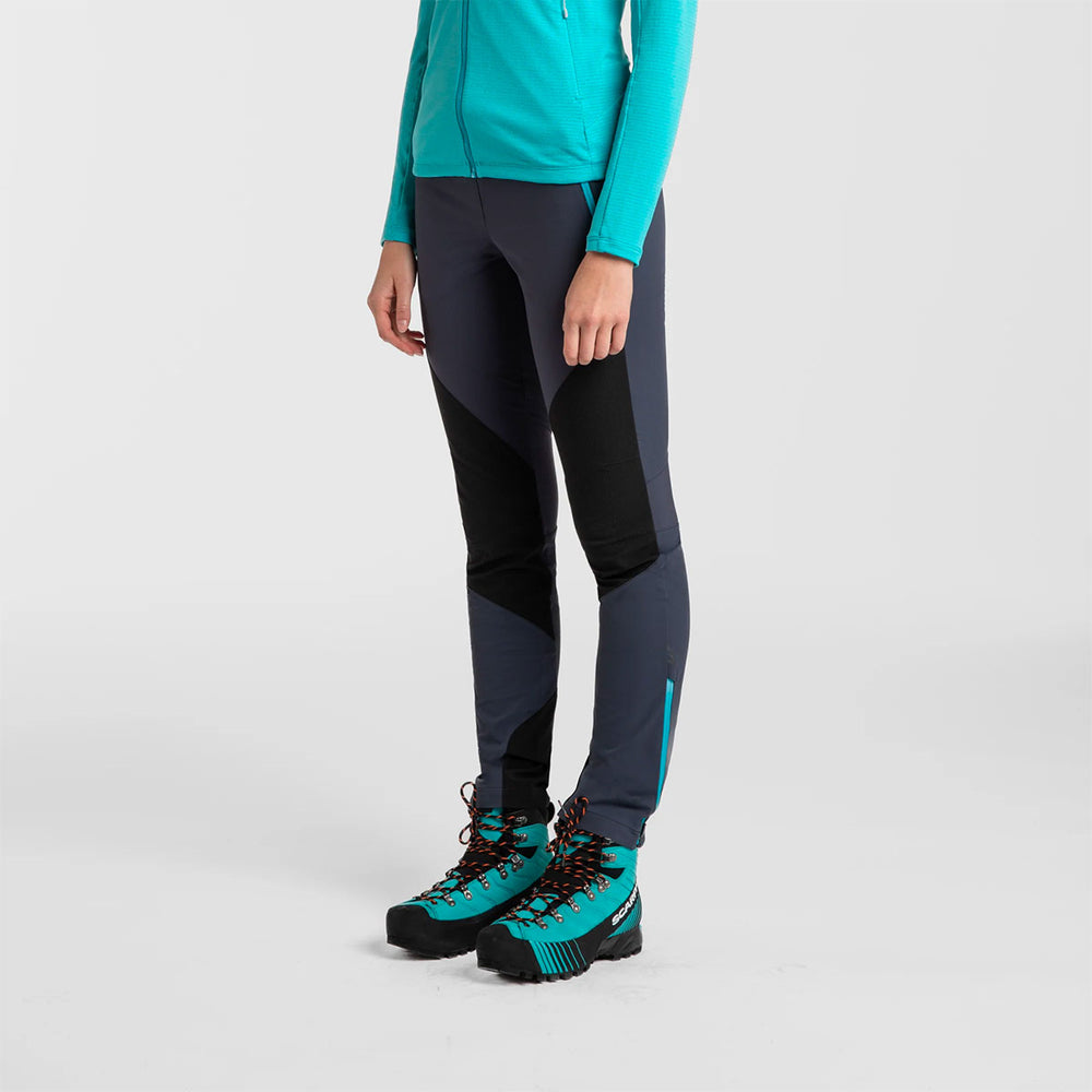PANTALONE - MONTURA - DONNA - VERTIGO LIGHT 3 PANTS WOMAN ATHLETIC FIT Graphite Blue / Turquoise