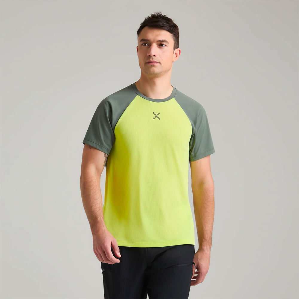 T-SHIRT - MONTURA - OUTDOOR 3 REGULAR FIT T-SHIRT Sunny Lime / Green Lime