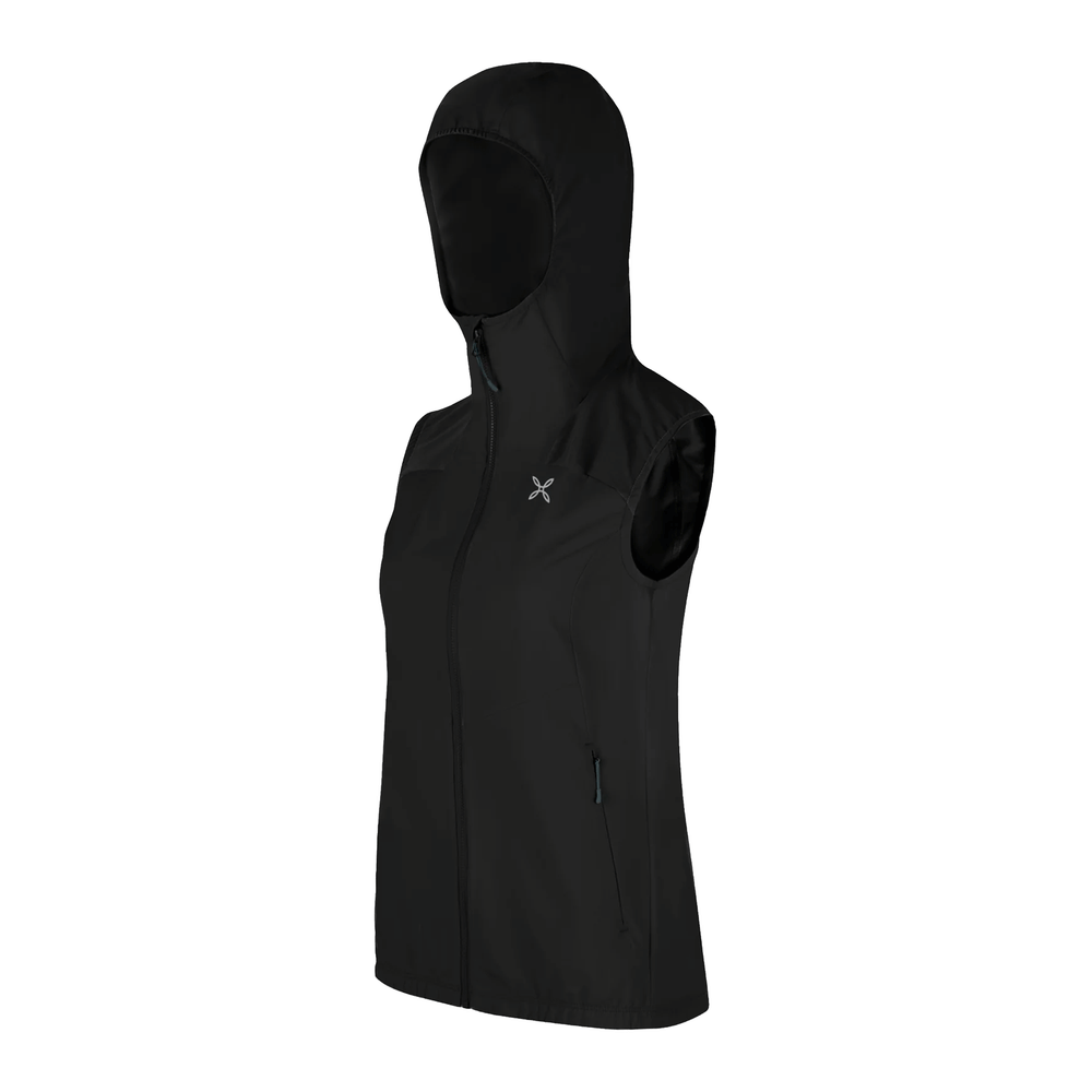 GILET - DONNA - MONTURA - RISE HOODED VEST WOMAN Black