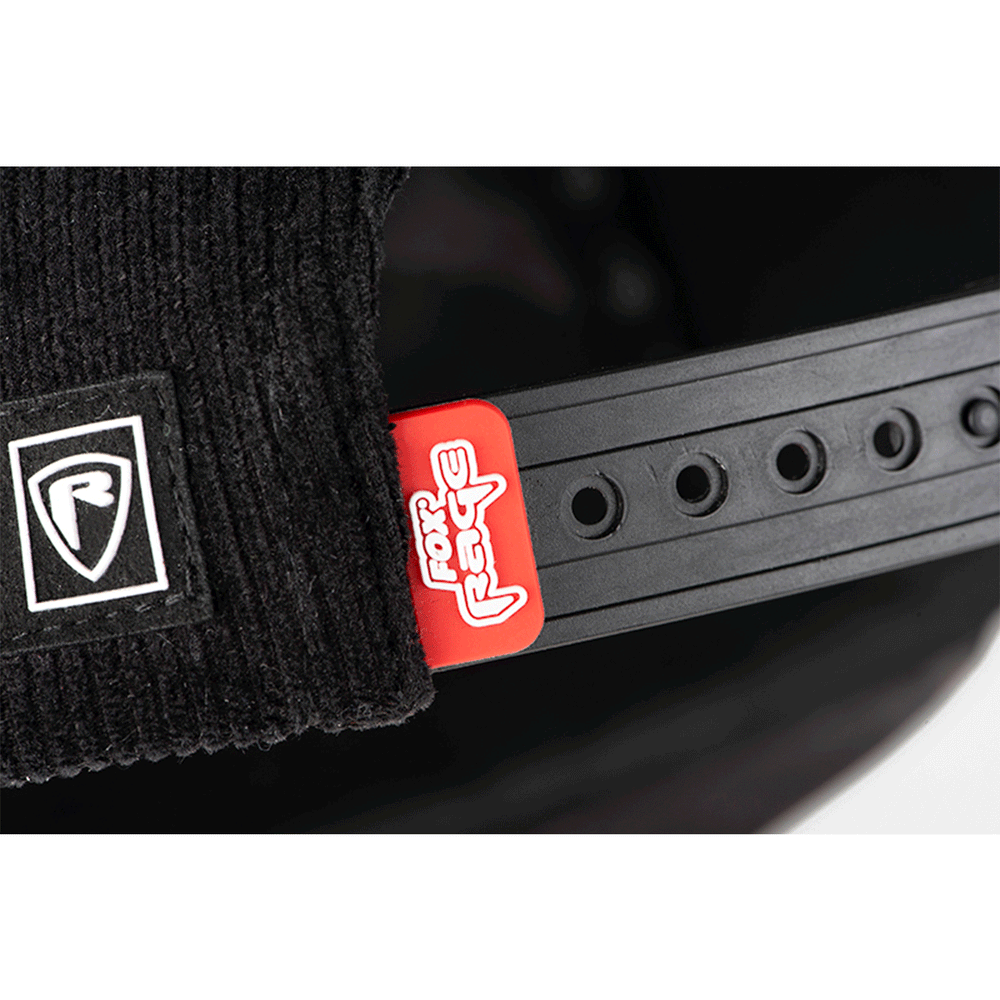 CAPPELLO - FOX RAGE - CORD FLAT PEAK CAP / BLACK