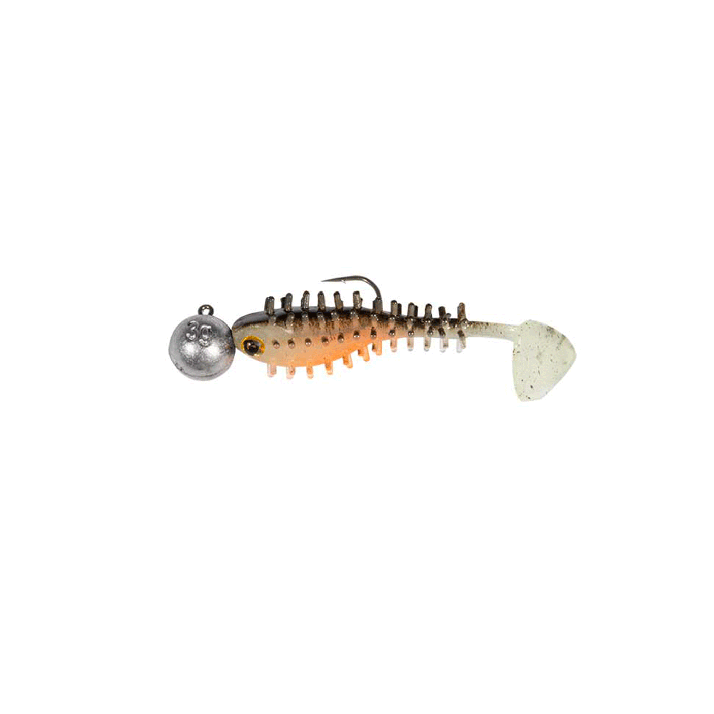 FOX RAGE - ULTRA UV MICRO SPIKEYFRY LOADED 4cm 1.5" Jig Head 3g | Hook 4 | MIXED (4PZ)