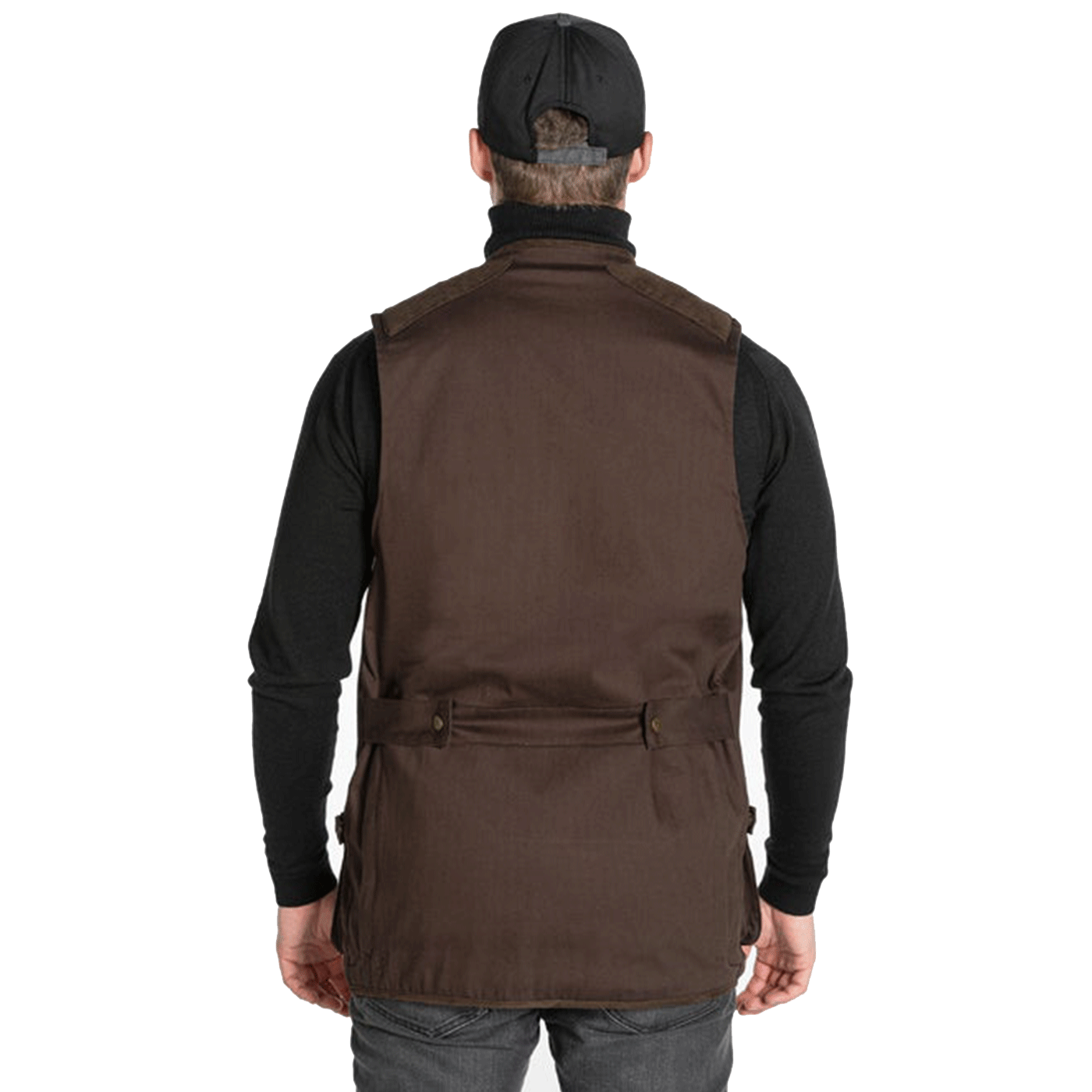 BROWNING - GILET - VEST NORFOLK DARK BROWN
