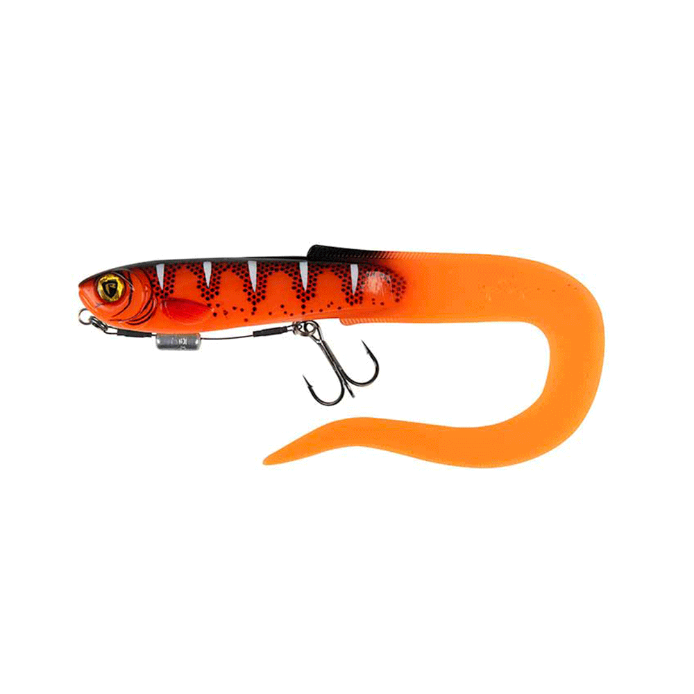 FOX RAGE - ULTRA UV SLICK EEL 28cm 11" | Weight 8g | Hook 1/0 | Wire 34kg | Red Wake