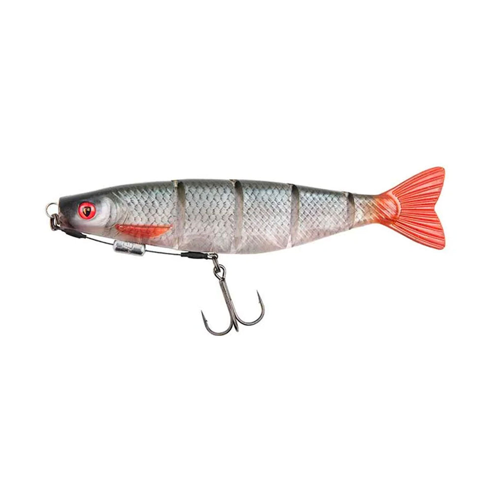 FOX RAGE - ULTRA UV PRO SHAD JOINTED 18cm 7" 52g 1/0 34kg Ultra Natural Roach