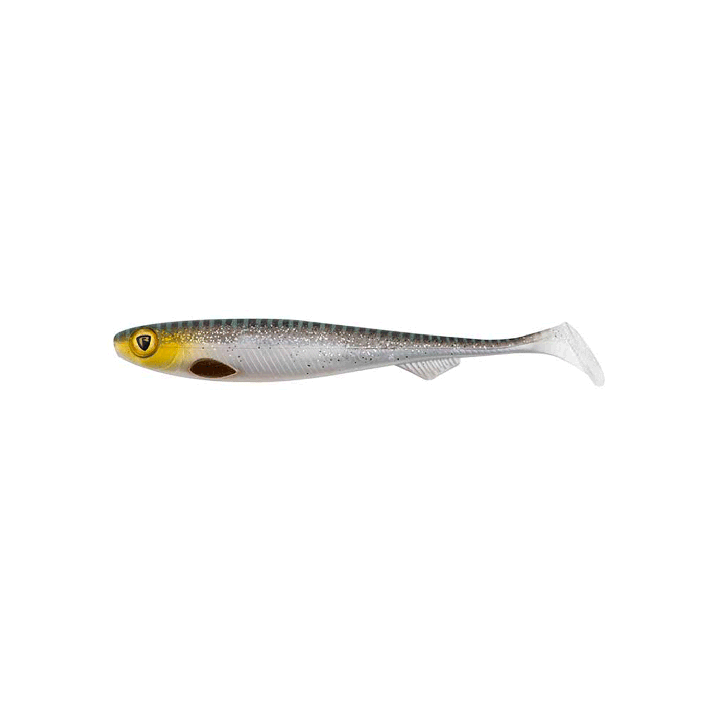FOX RAGE - NATURALS SLICK SHAD 7cm 2.75" Silver Halo