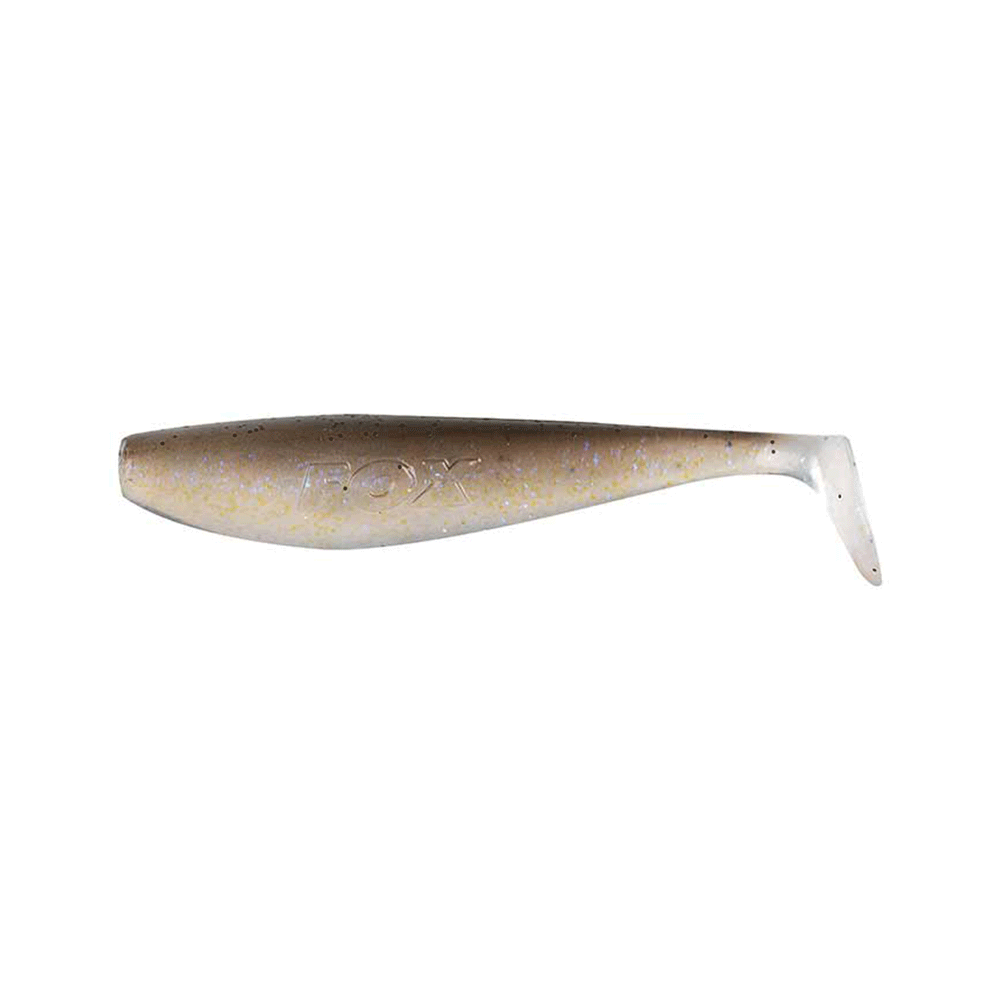 FOX RAGE - NATURALS ZANDER PRO BULK SHADS 10cm 4" Electric Flash