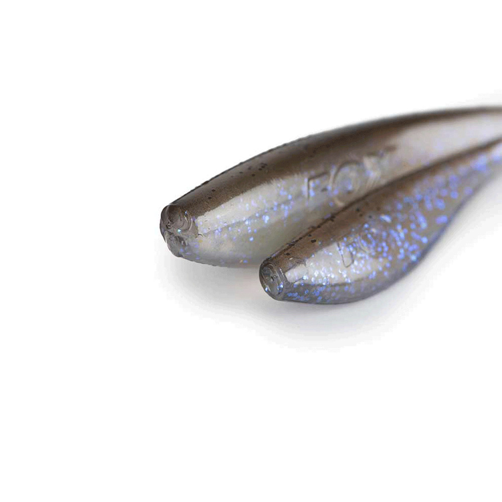 FOX RAGE - NATURALS ZANDER PRO BULK SHADS 10cm 4" Electric Flash