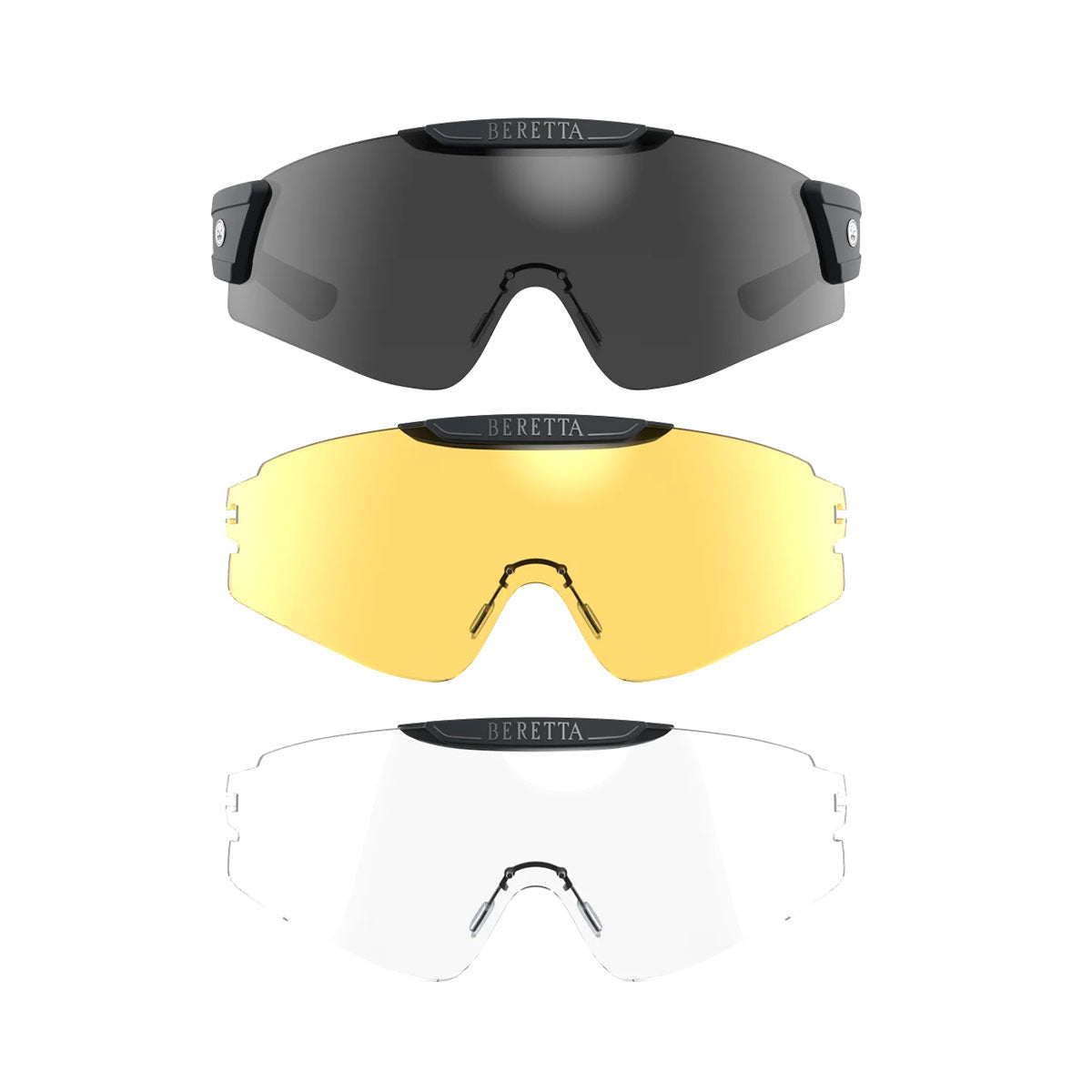 OCCHIALI - BERETTA - INTERMASK EYEGLASSES Fume & Neutral & Yellow