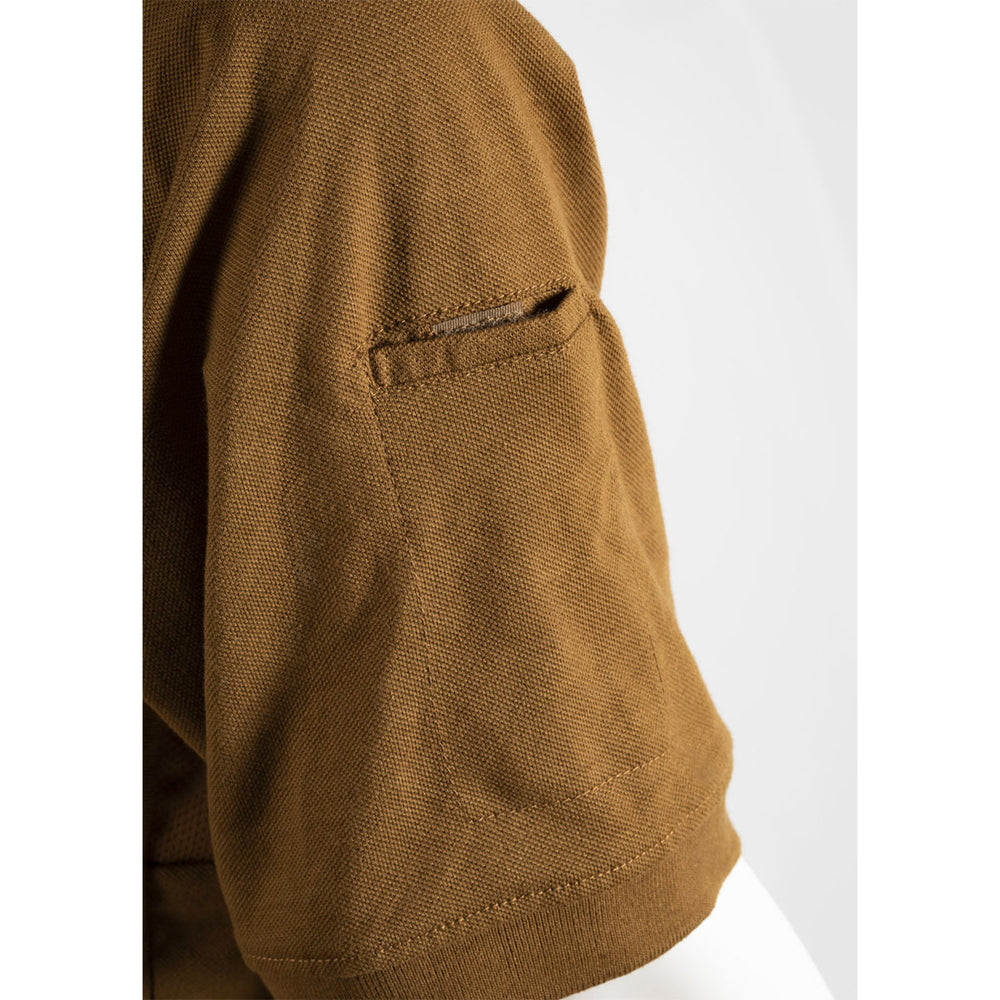 OPENLAND TACTICAL NERG - OPERATOR POLO IN PIQUE FABRIC OD GREEN