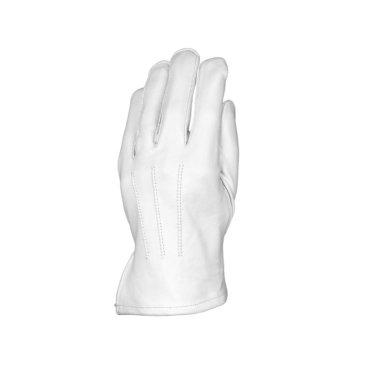 OPENLAND WHITE LEATHER CEREMONIAL GLOVES