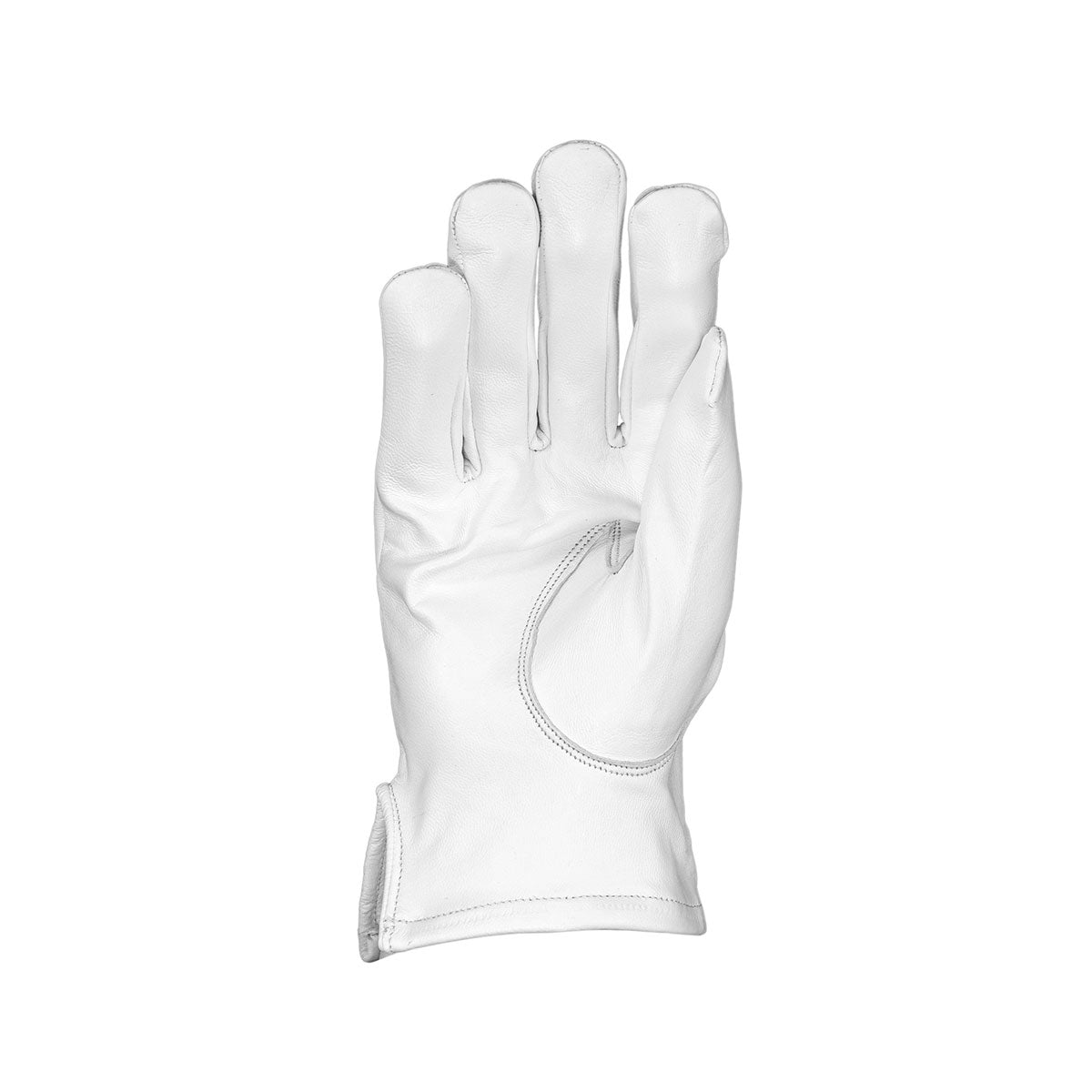 OPENLAND WHITE LEATHER CEREMONIAL GLOVES