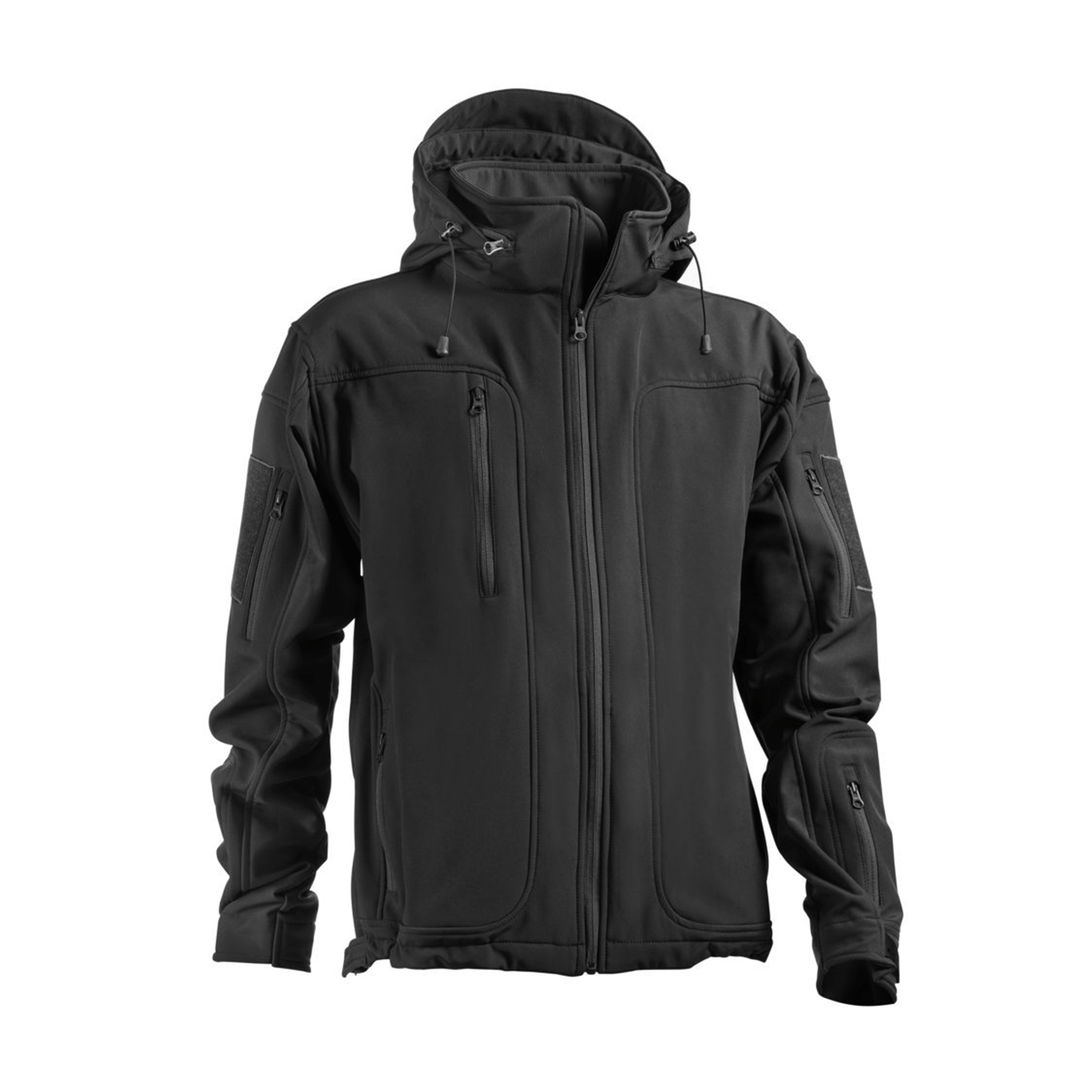 NERG OPENLAND TACTICAL - LIGHT SOFTSHELL JACKET "DELTA" Black