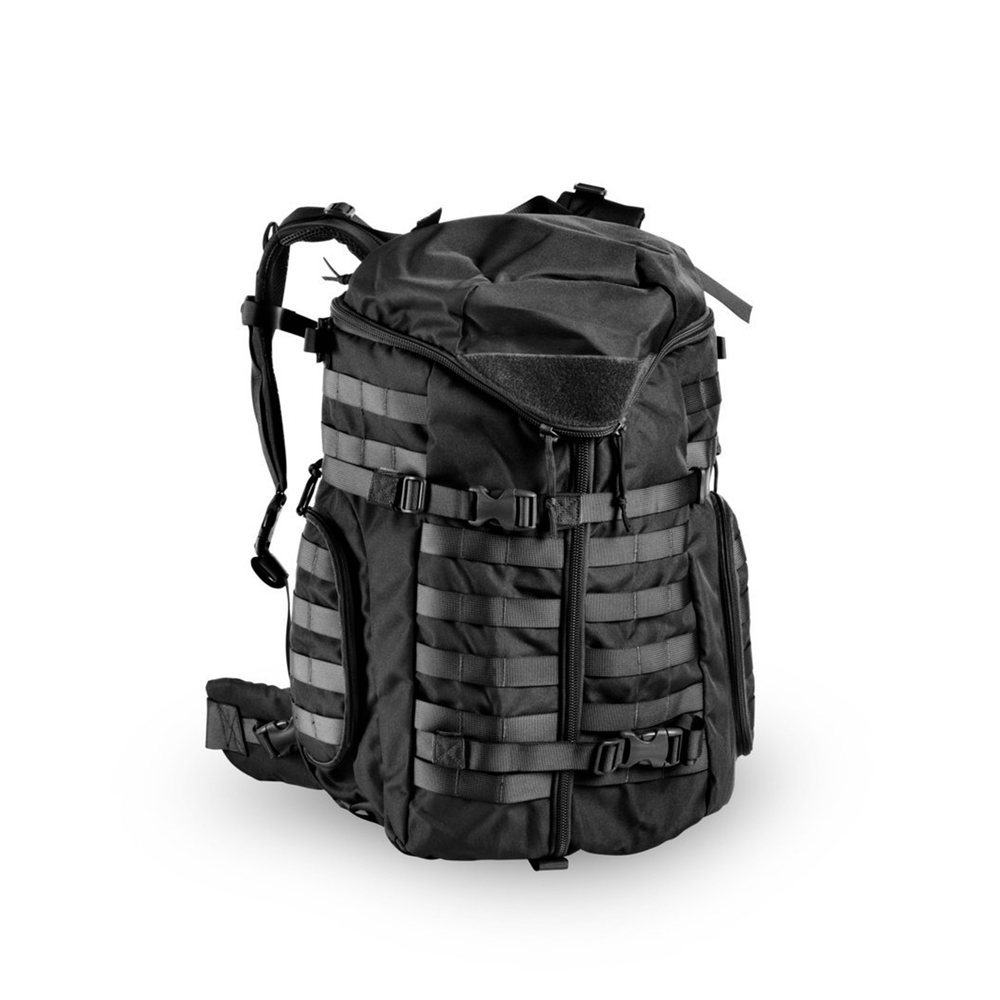 NERG OPEN LAND - BACKPACK - FAST ACTION MILITARY BAG Black