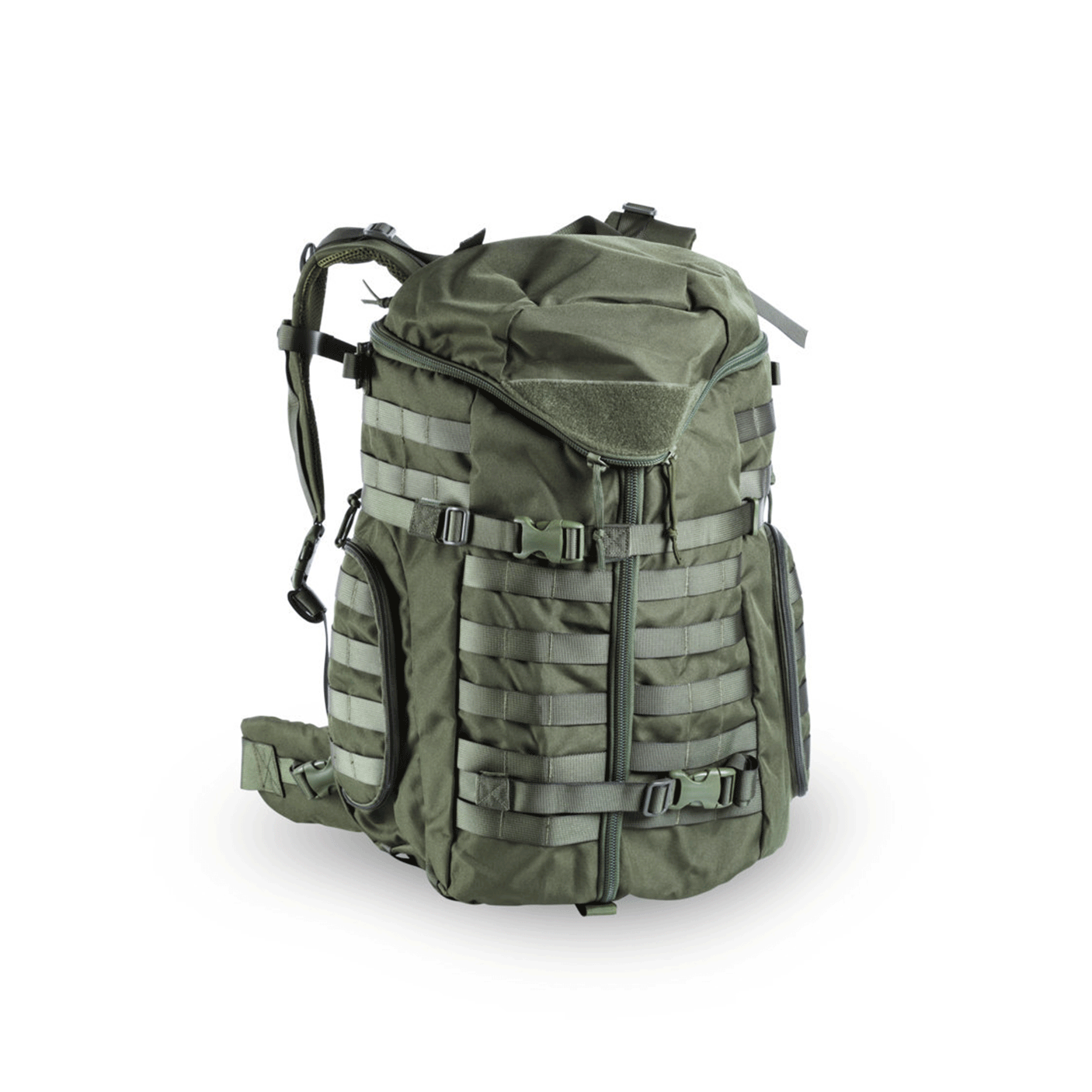 NERG OPEN LAND - BACKPACK - FAST ACTION MILITARY BAG OD Green