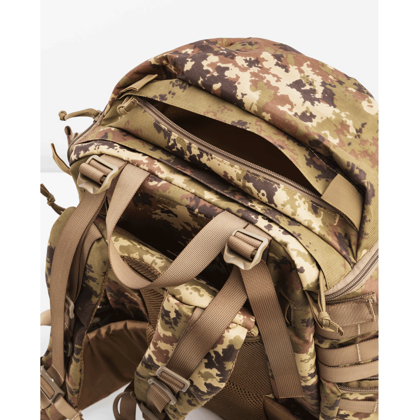 NERG OPEN LAND - BACKPACK - FAST ACTION MILITARY BAG Black