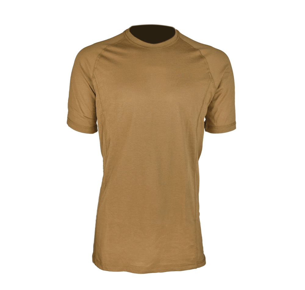 OPENLAND TACTICAL - 100% COTTON SHORT SLEEVE T-SHIRT Coyote Tan