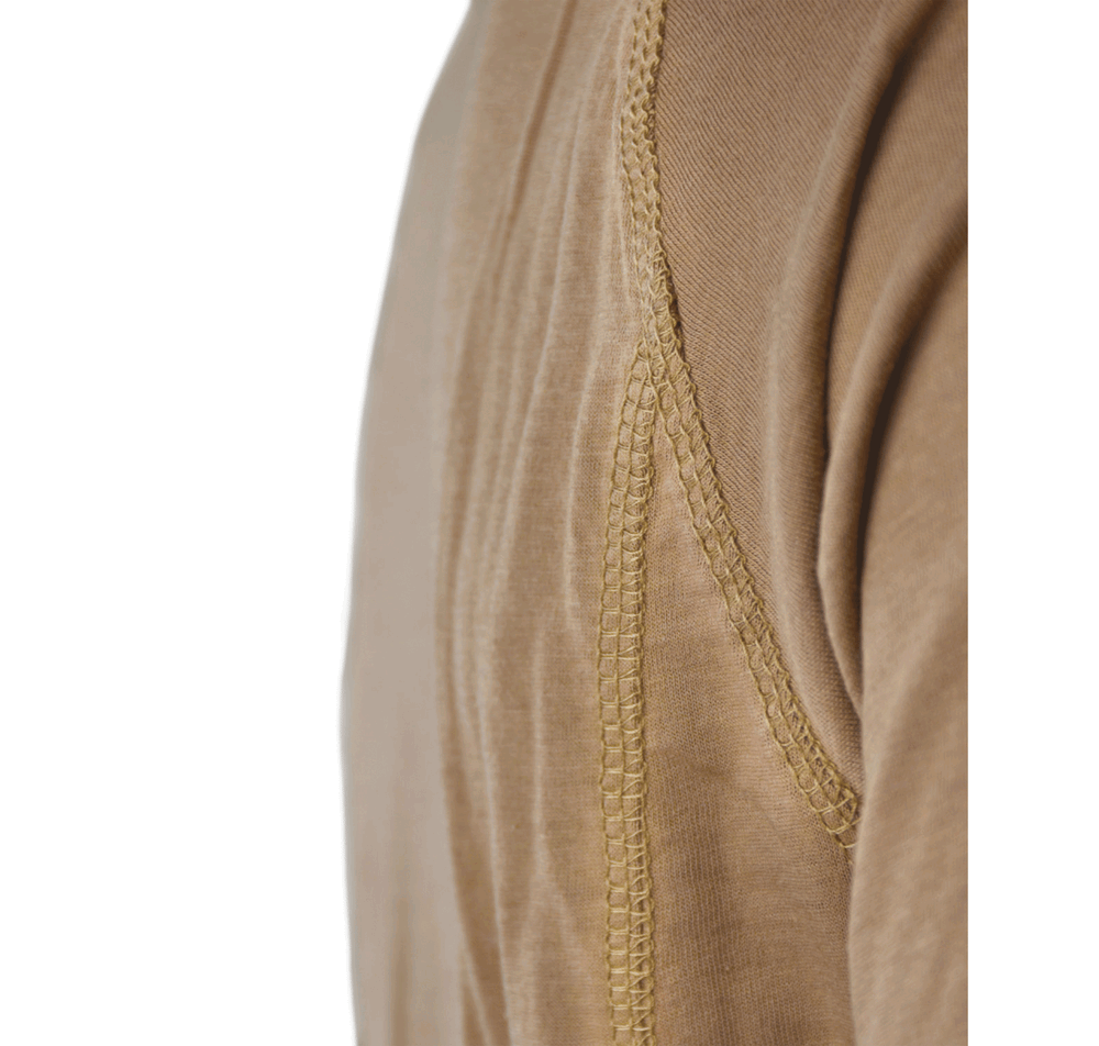 OPENLAND TACTICAL - 100% COTTON SHORT SLEEVE T-SHIRT Coyote Tan