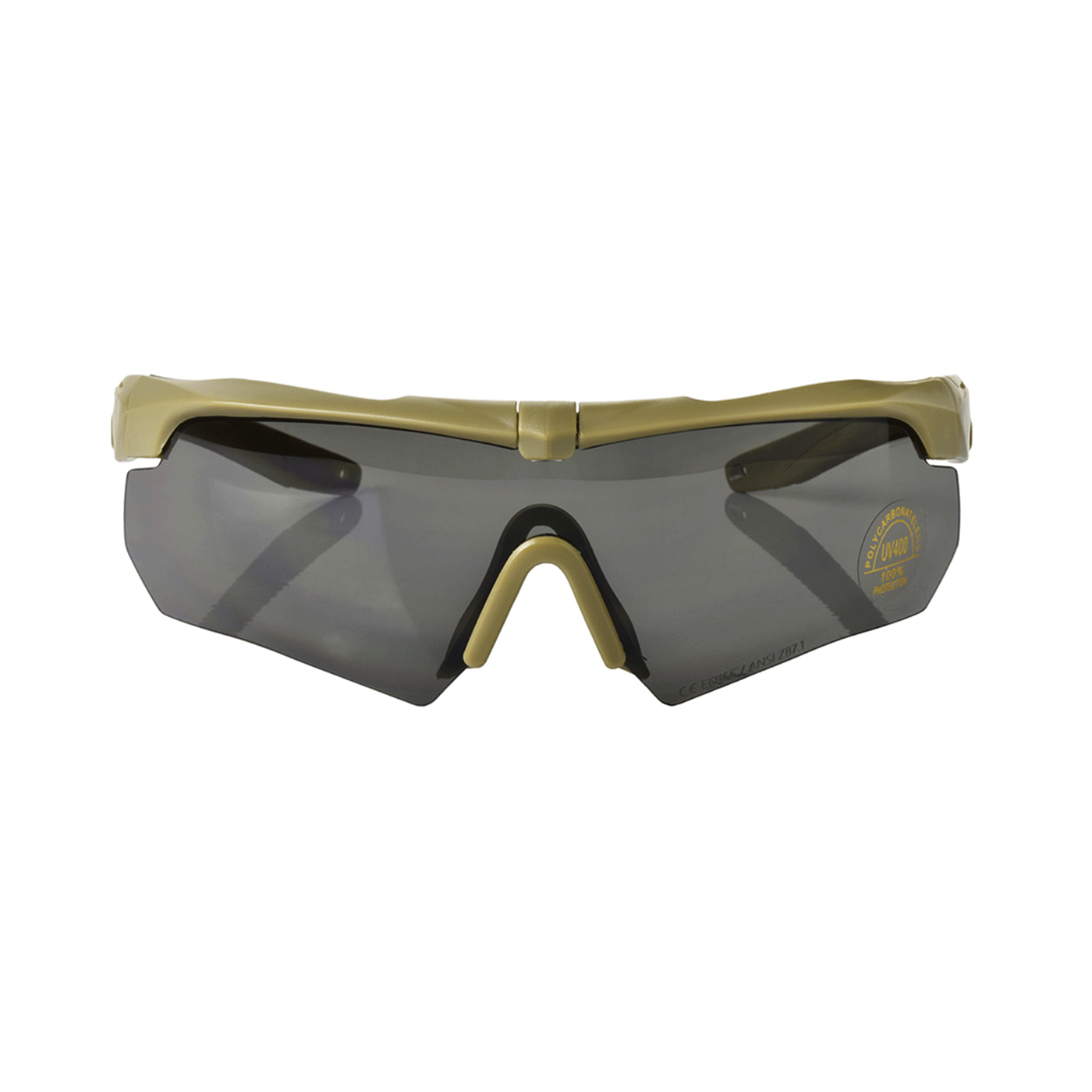 NERG OPENLAND TACTICAL - OCCHIALE BALISTICO KIT 3 LENTI V.2 Coyote Tan