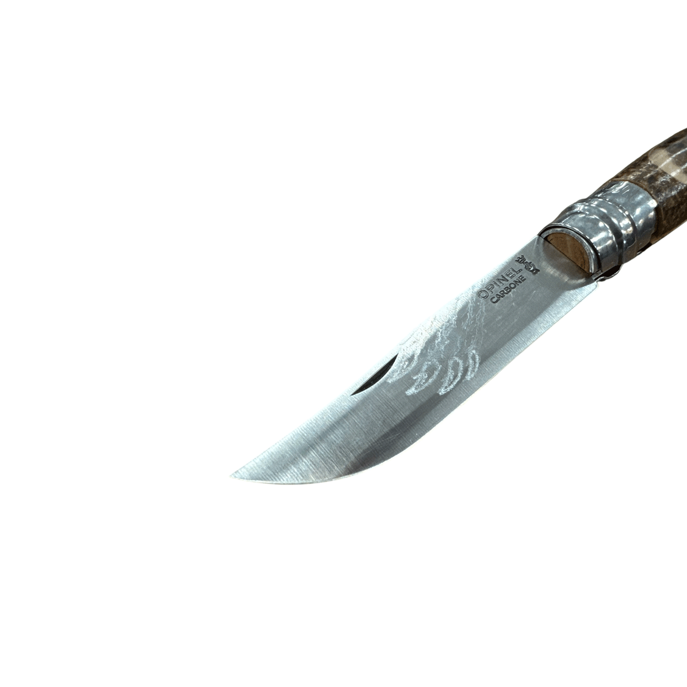 KNIFE - OPINEL - N.9 CARBON HAND MADE WITH BEAR