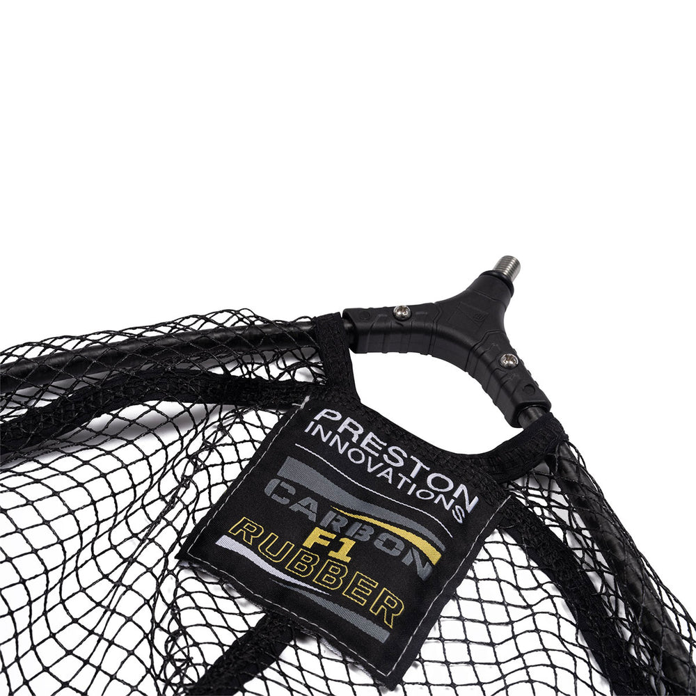 LANDING NET HEAD - PRESTON - CARBON F1 LATEX LANDING NET 18"