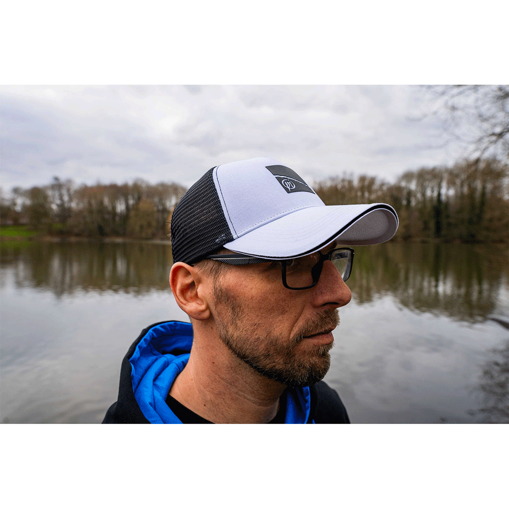HAT - PRESTON - WHITE VENTAMESH HD CAP