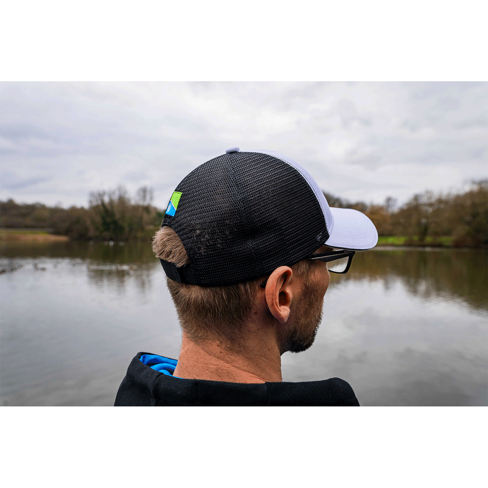 HAT - PRESTON - WHITE VENTAMESH HD CAP