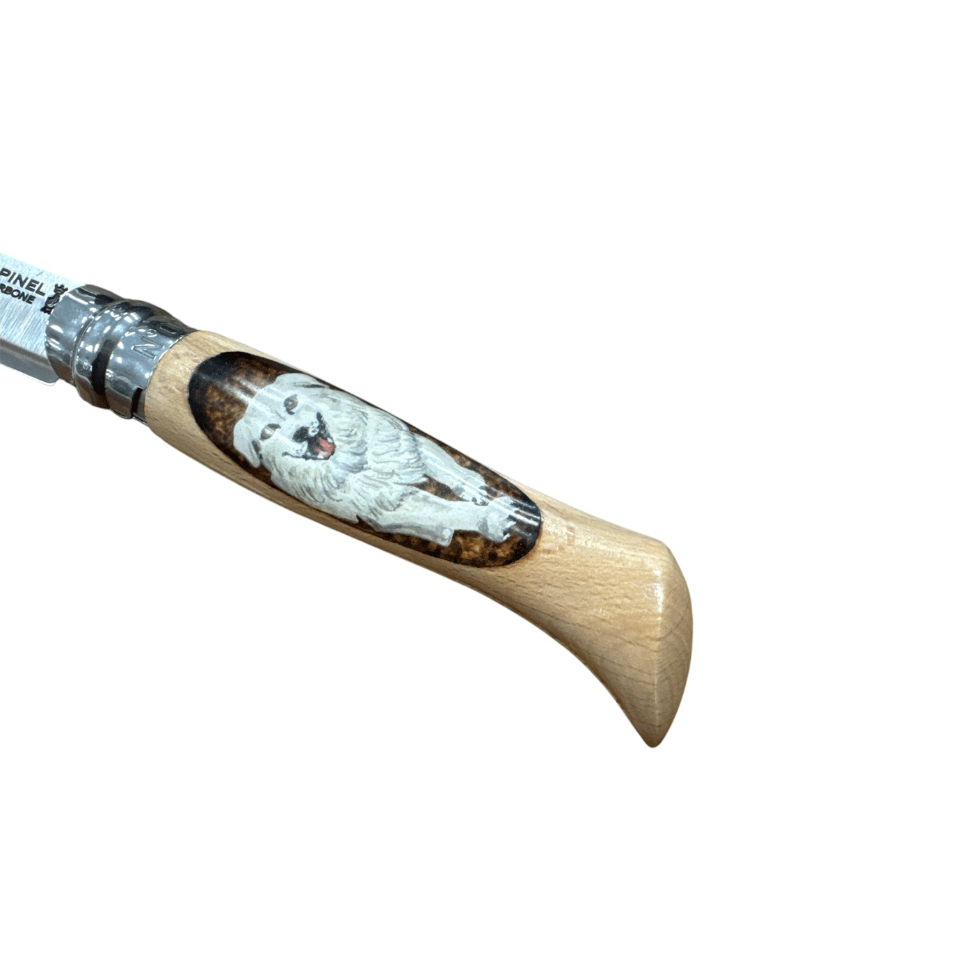 KNIFE - OPINEL - N.9 CARBONE HAND MADE WITH ABRUZZESE SHEPHERD