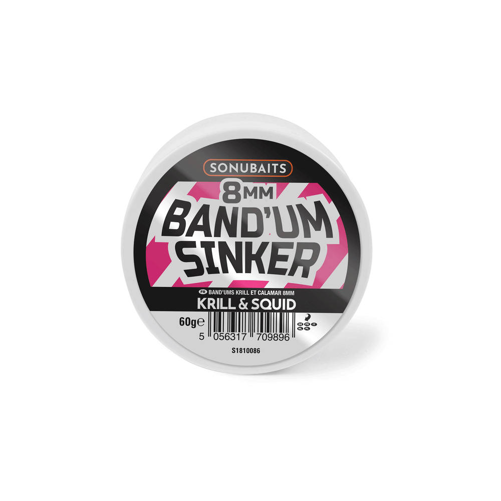 SONUBAITS - BAND'UM SINKER 8mm KRILL & SQUID