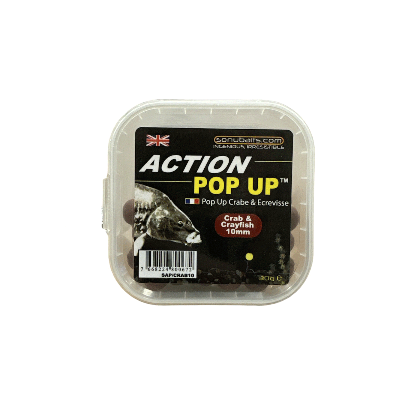 SONUBAITS - ACTION POP UP Crab & Crayfish 10mm 30g