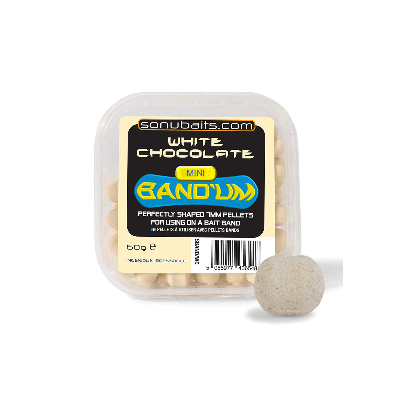 SONUBAITS - WHITE CHOCOLATE MINI BAND'UM 60g